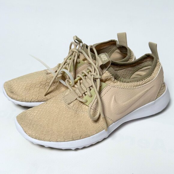 Nike Women’s Juvenate SE Sneakers – Oatmeal/Khaki/White – Size US 7 / EU 38 - Picture 1 of 10